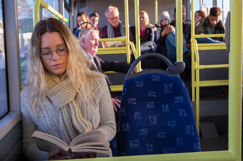 Putnici u autobusu