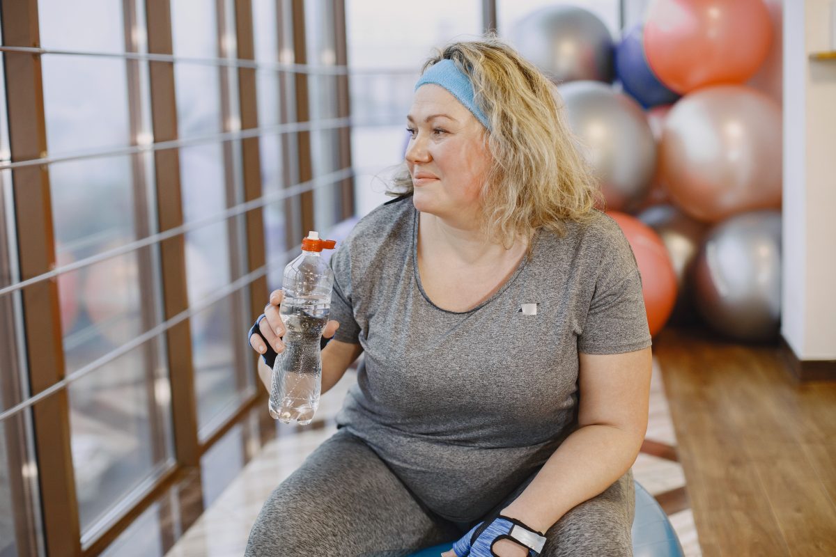 Pretila žena